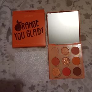 Colourpop orange you glad eyeshadow palette